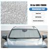 Fit For GMC-YUKON /Tahoe 2024 Up Car Front Windshield Sunshade Window Shade Foldable Sun Visor Cover Car Interior Accessories