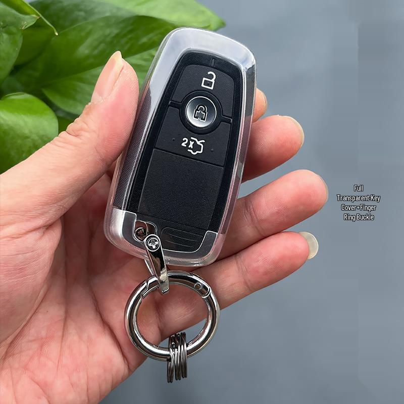 Key Cover Compatible with Ford Models: Mondeo, Escort, Edge, Explorer, Electric Mustang, Bronco, Raptor.