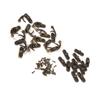 12X Antique Decorative Jewelry Gift Wine Wooden Box Hasp Latch Hook With Screws