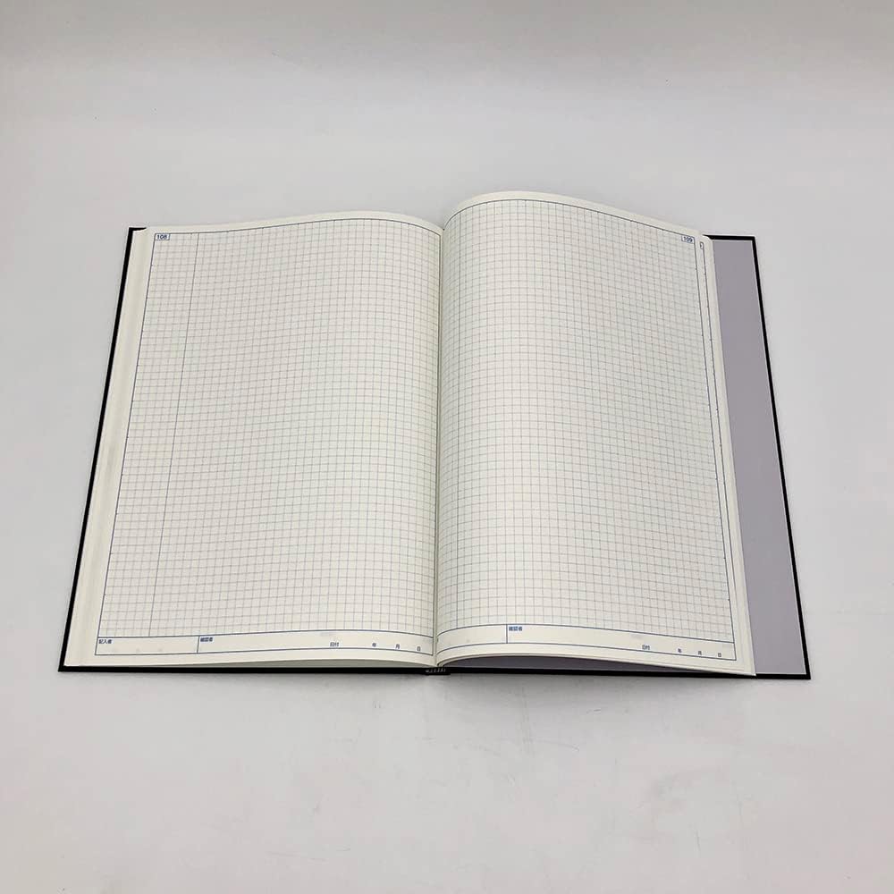Kokuyo (KOKUYO) Notebook Research Lab Notebook for Research Records Hard Cover A4 80 Sheets - LB2...