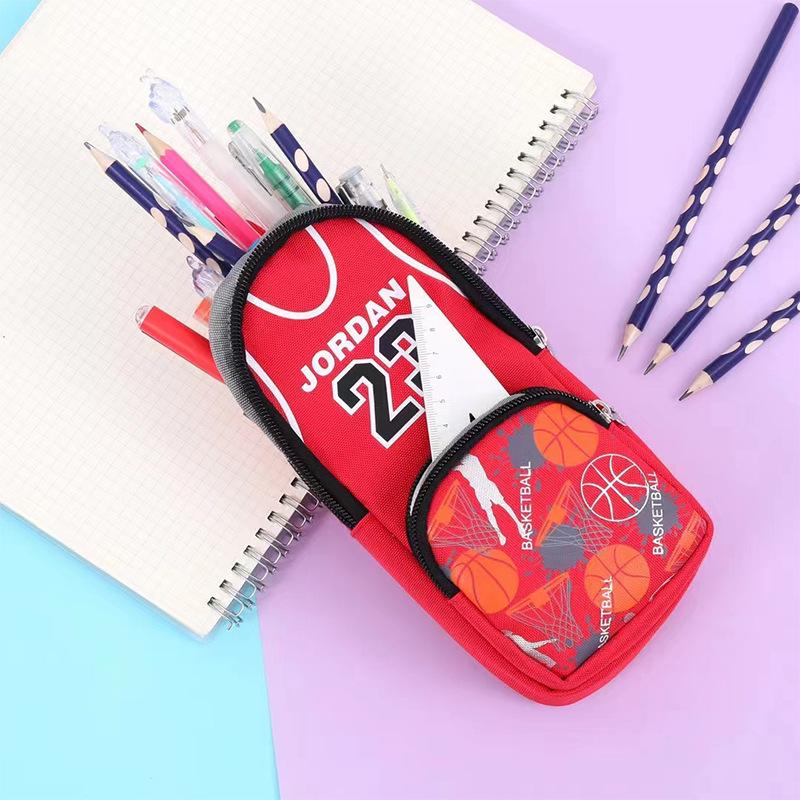 Student Pencil Case with High Capacity for Pencils, Fountain Pens, and Gel Pens