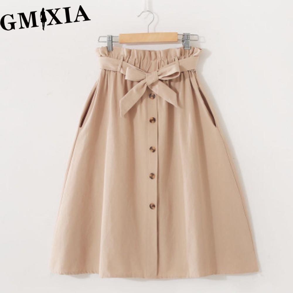 GMXIA Moda Donna Casual Estivo Primavera Gonna Tempo Libero