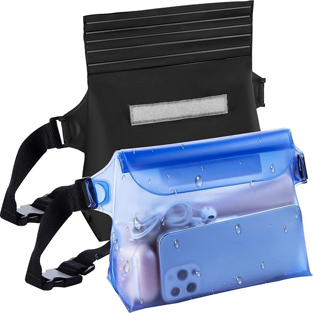 Swimming Floating for Vacation Waterproof Phone Pouch with Waist Strap Waterproof Fanny Pack Bag
