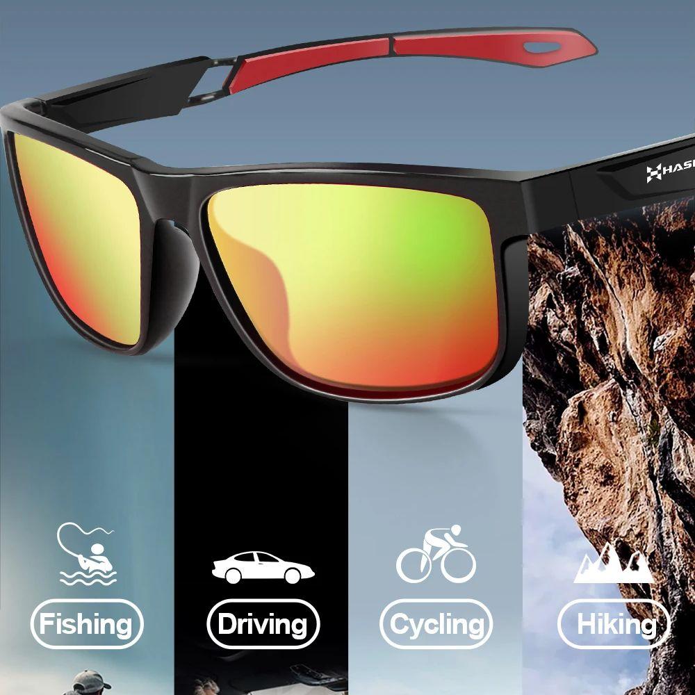 HISTAR Polarizer 22G Light TAC Lens Anti-Impact Glare Reduction 3 Types Choice Lotus Leaf Coating Silicone Legs Fishing Glasses