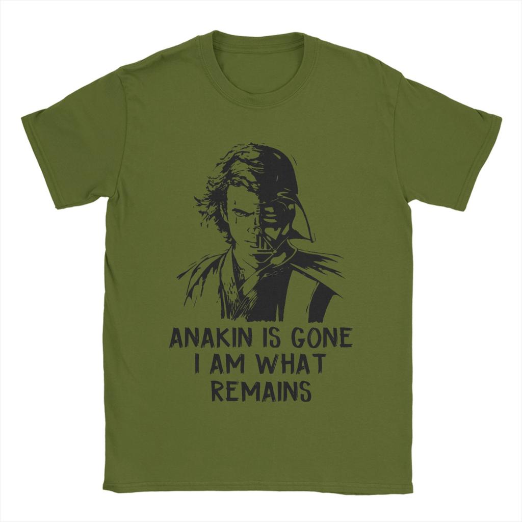 Men's Anakin Skywalker T Shirt 100% Cotton Clothing Casual Short Sleeve Crew Neck Tees Party T-Shirt