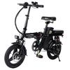 HONEYWHALE S6 Pro-S 14-inch Electric Bike 350W Brushless Motor 25km/h 48V 15Ah Battery 45-55km Range Six Shock Absorber Disc Brakes - Black