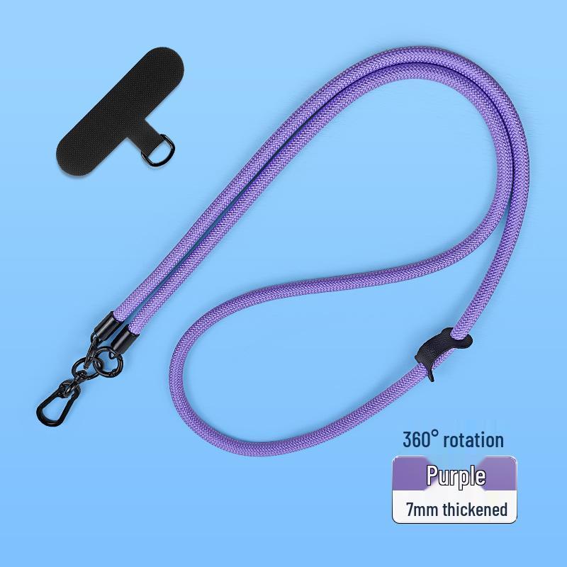 8mm Thick Braided Universal Anti-Lost Mobile Phone Lanyard