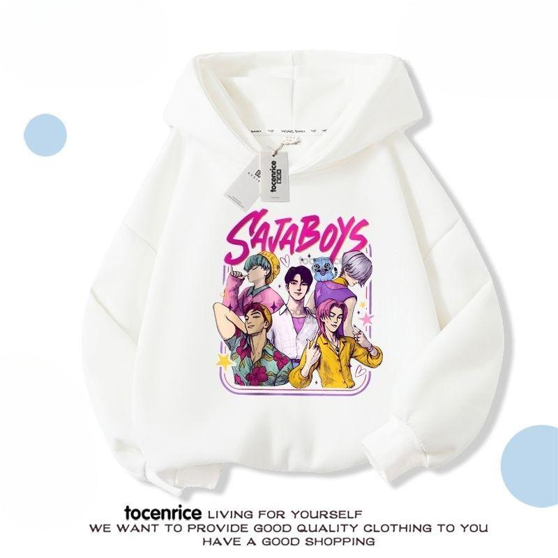 Children's Fashion Witch Hunt Team Hoodies, Spring and Autumn Boys' and Girls' Casual Long-sleeved Hoodies