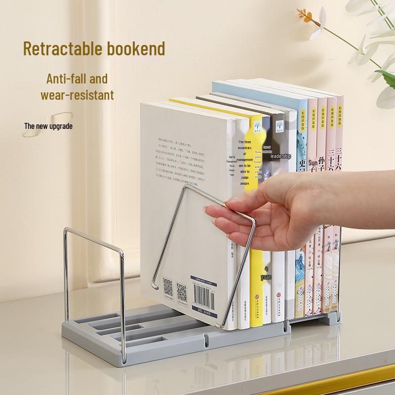 Retractable Desktop Book Stand and Holder for Students