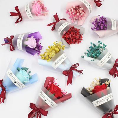 A Bunch Of Mini Natural Dried Flower Baby'S Breath Fresh Preserved Bouquet Decor