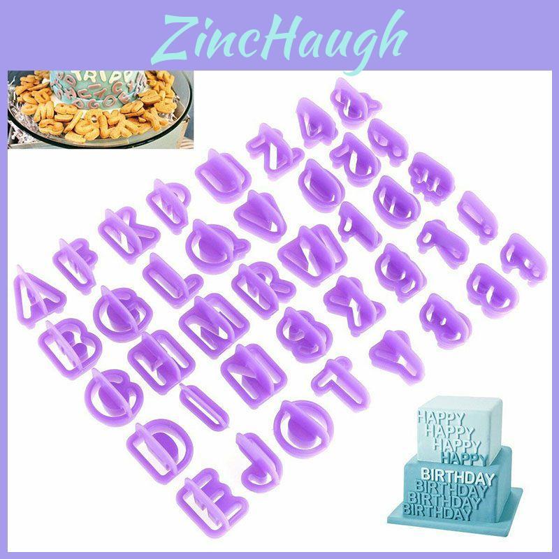 Icing 40pcsset Cutter Mold Mould Alphabet Number Letter Fondant Cake Decorating