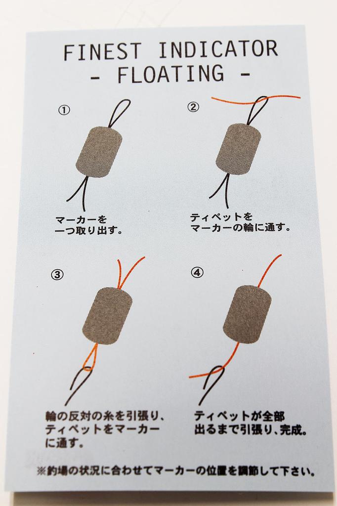 AXISCO Pull-Through Marker, Small, Orange