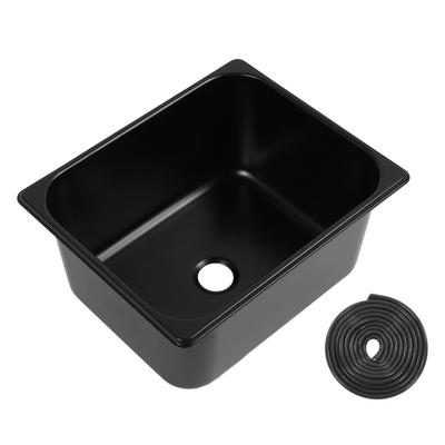 320 X 260 X 150 mm RV Spüle 304 Edelstahl Quadratische Küche Badezimmer Waschbecken Waschbecken mit 40mm Outl