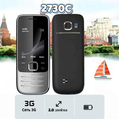2730c 3G Unicom Candybar Keypad Phone for Seniors and Students