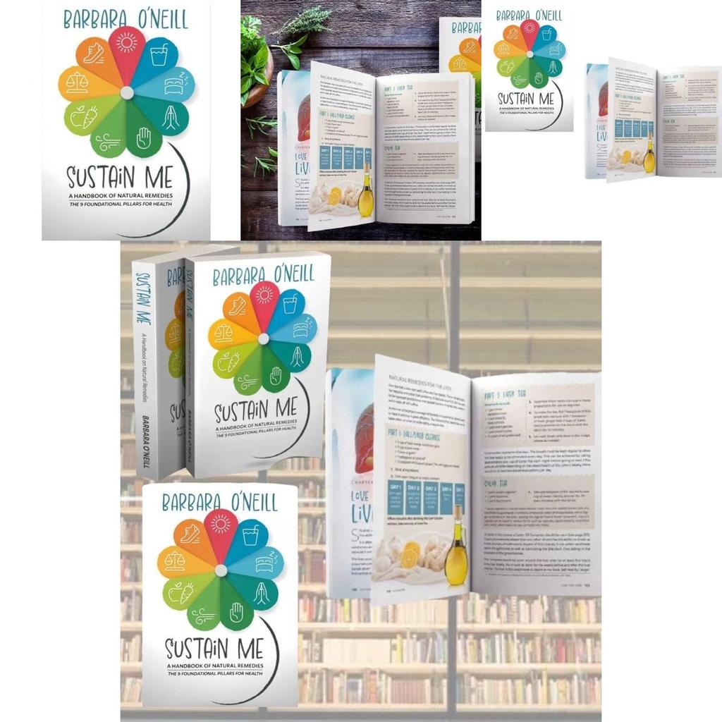 By Sustain Me Barbara Oneill New Book For Guidance Personal Health Living Growth