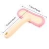 Soft Silicone Pet Grooming Brush - Small Pet Bath Skin-Friendly Massage Comb for Dog Cat Rabbit