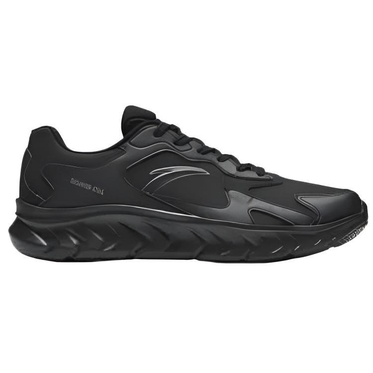 Anta Cushioning Waterproof Lightweight Low top Casual Running Shoes Men's Black 912545503-6