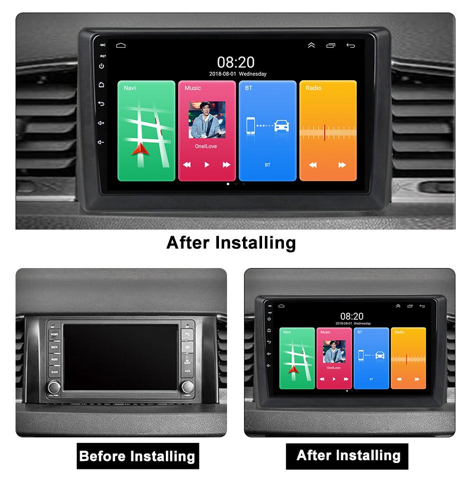 icreative Android Car Radio Video Player For UAZ Patriot 3 2016-2021 GPS Auto BT Stereo Carplay WIFI 1280*720P 2 Din