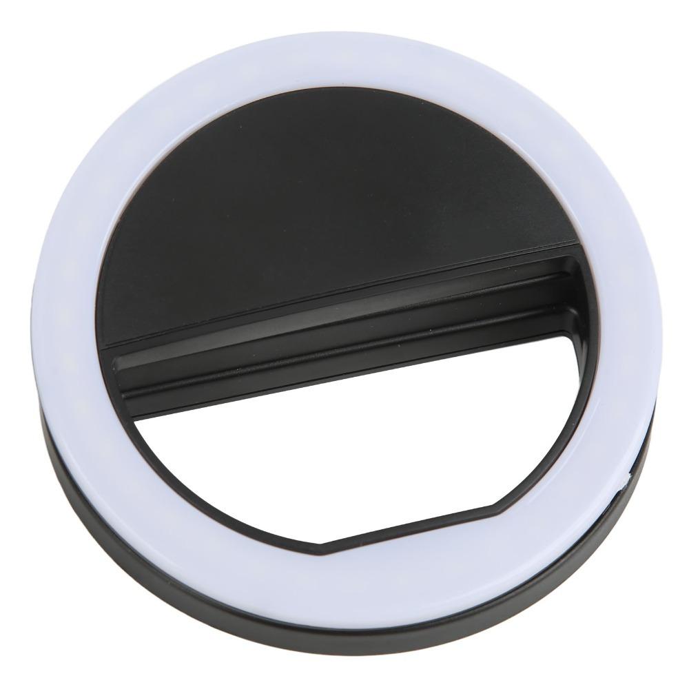 Soft Light Live Streaming Light Adjustable Brightness Phone Clip Light Content Creator
