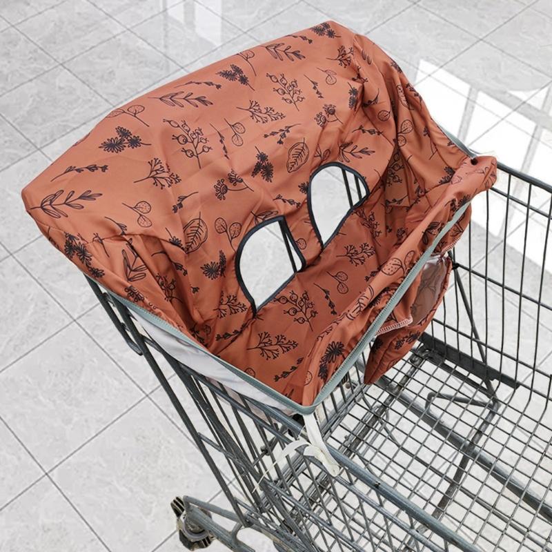 Lightweight Breathable Pram Cart Highchair Seat Cover for Baby 6 Months To 4 Years Machine Washable Neutral Design