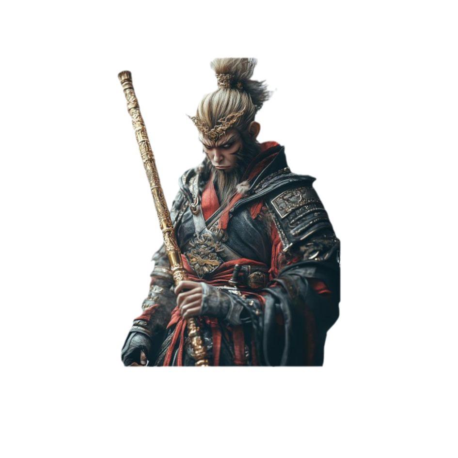 Black Myth Wukong Double-Sided Acrylic Keychain and Luggage Tag - Customizable with Images