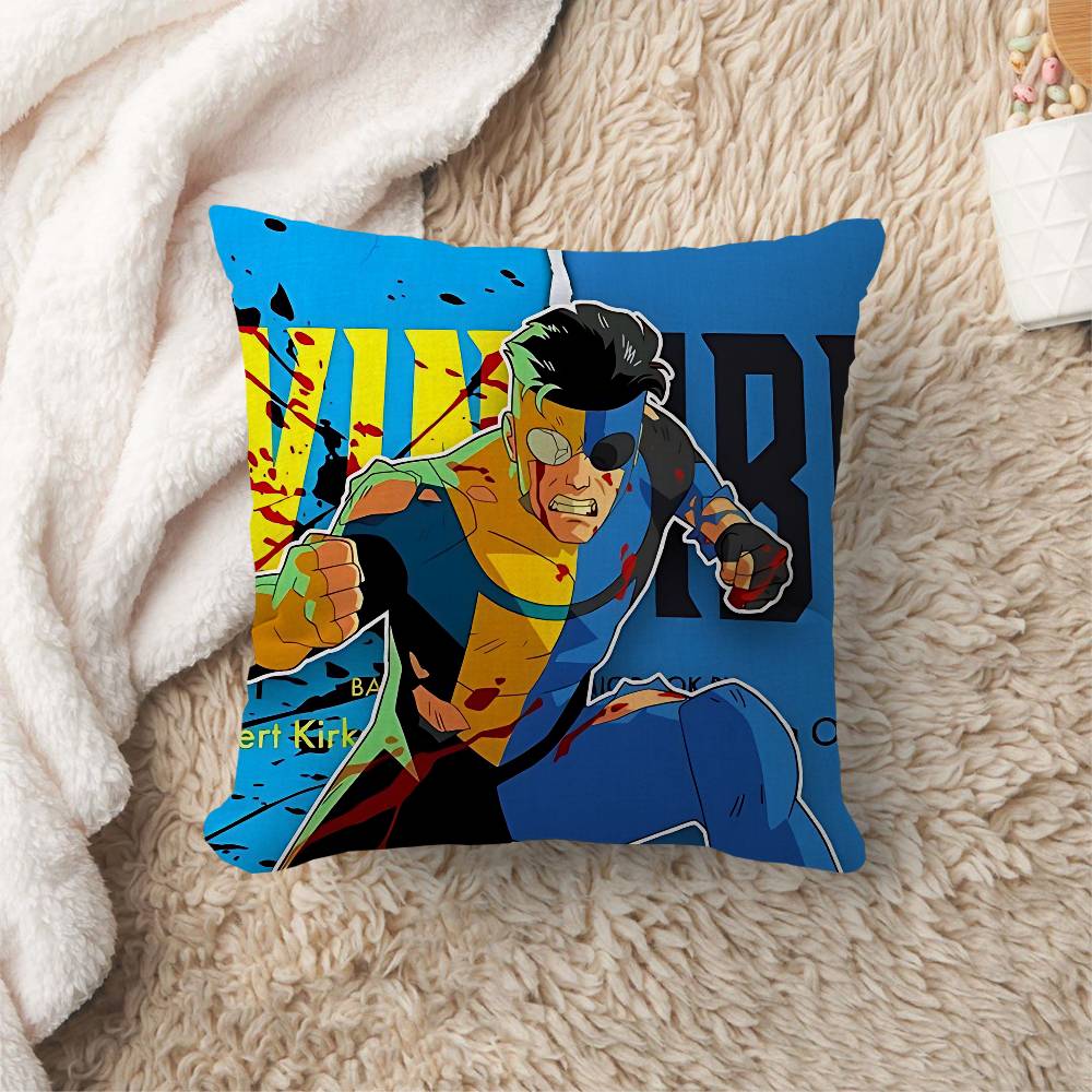 Animation I-Invincibles Lucky Dragon Pillow Cover Sofa Cushion Cover Home Room Decoration Children Gift