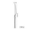 304 stainless steel small waist knife, fork and spoon thickened bright high-end western food steak knife, fork and spoon tableware set