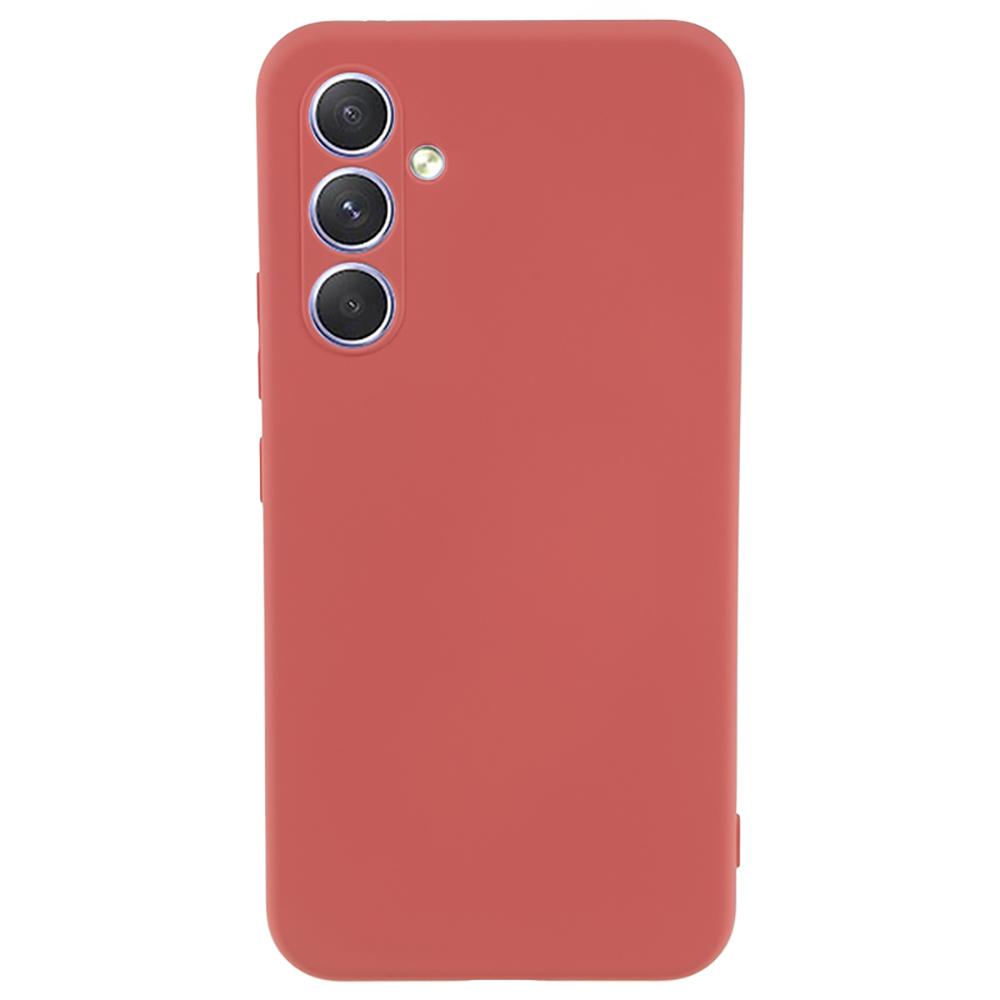 For Samsung Galaxy S24 FE Case TPU Back Soft Anti-Scratch Fiber Lining Phone Cover