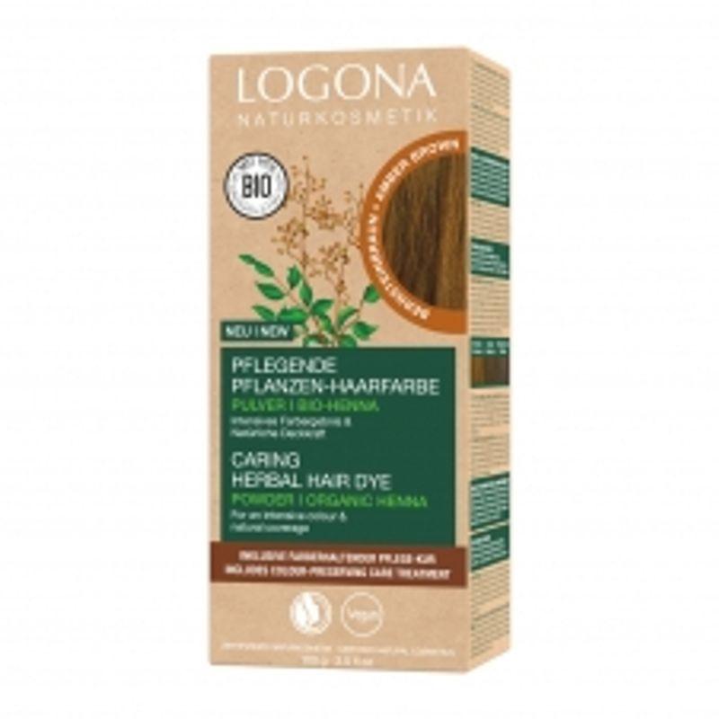 

Logona Живильна трав яна порошкова фарба для волосся (06. Амбер Браун) 100 гр