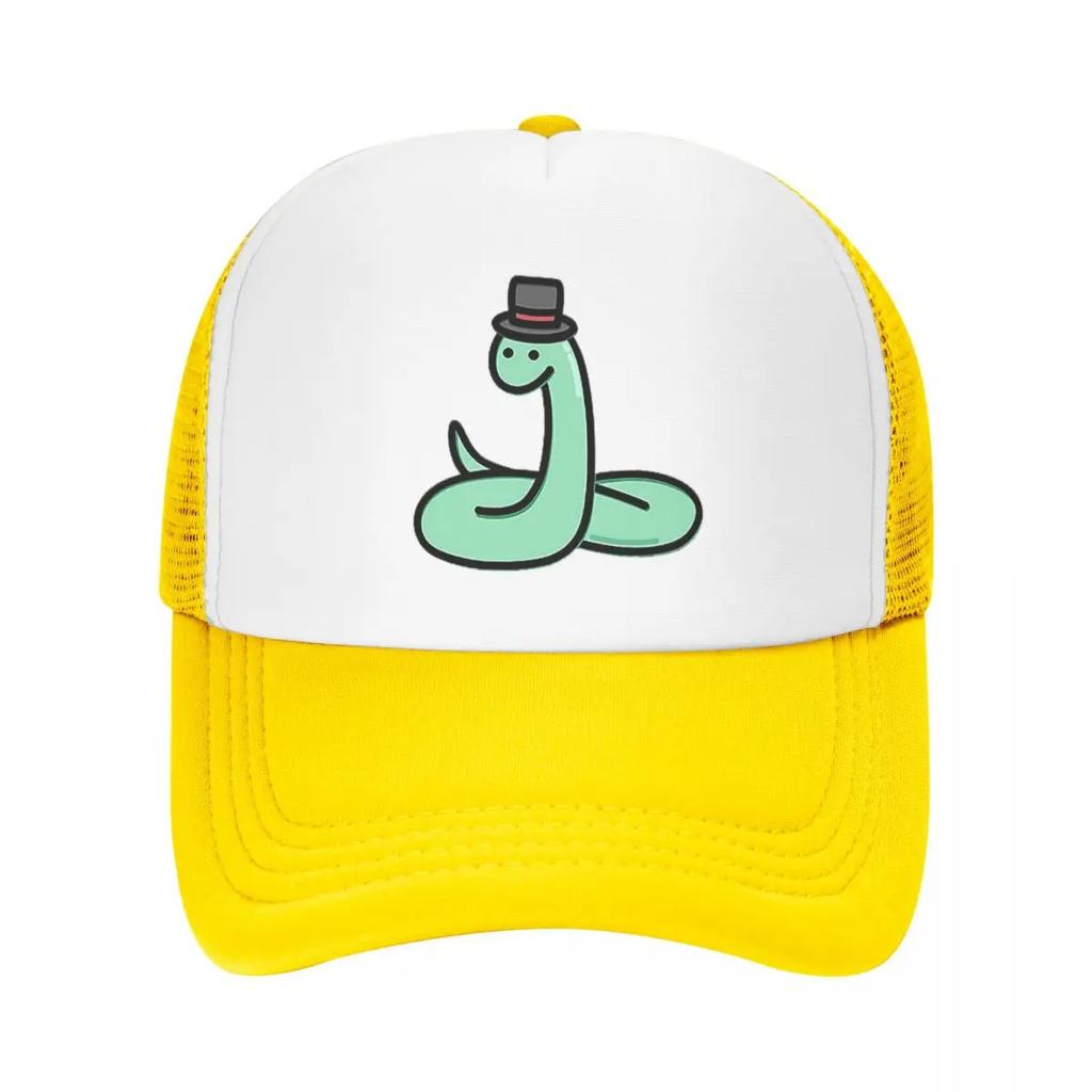 Cute Snake Cap Fashion Casual Mesh Baseball Caps Adjustable Hat Hip Hop Summer Unisex Baseball Hats Polychromatic