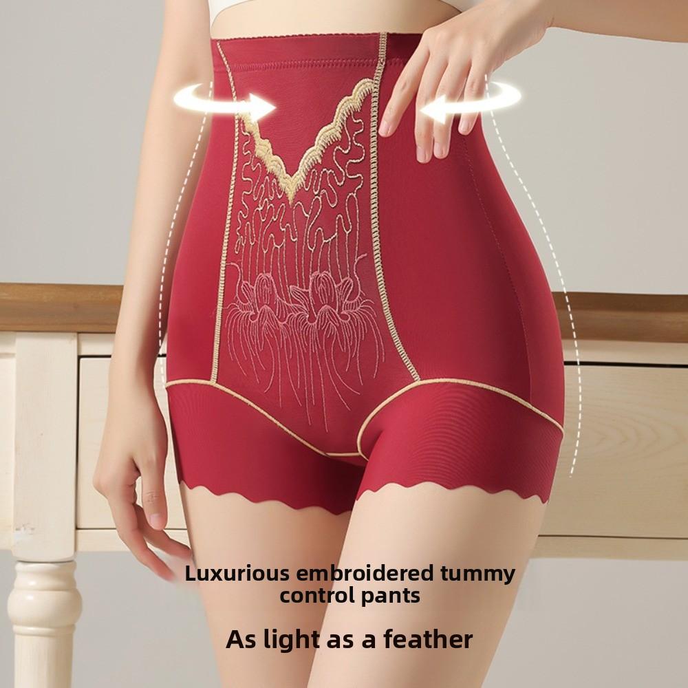 Shapewear Postpartum Body Shaper Embroidery Flower Tummy Control Underwear  Postpartum