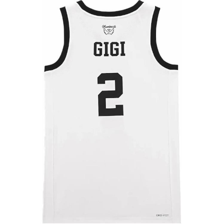 Nike Gigi Bryant Mambacita Basketball Jersey White/Black Unisex Tops HF7754-100