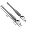 1pc Stainless Steel Sauce Painting Pen Spoon for Western Meals and Desserts Decorate Your Plate with Style Drizzle Spoon Sauce