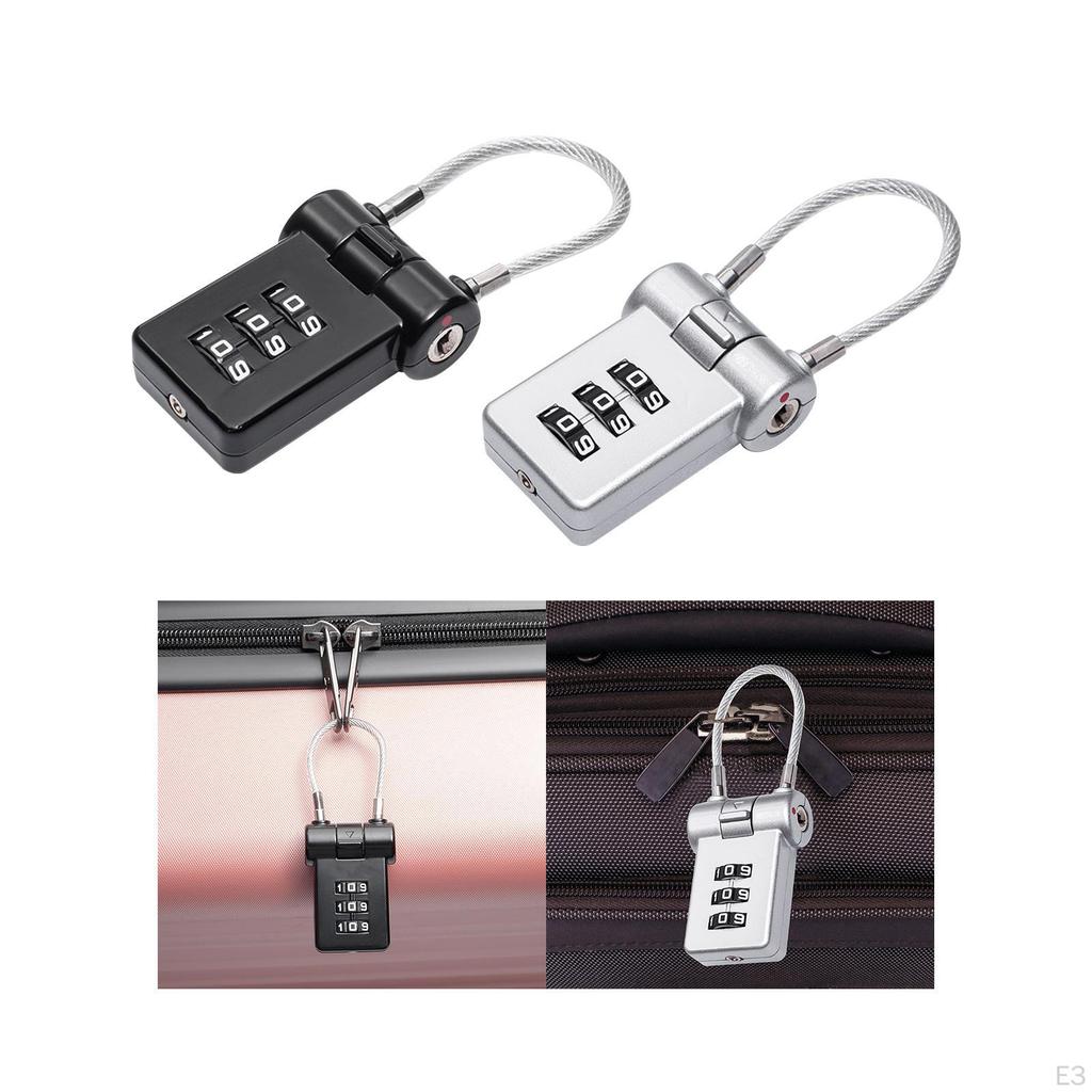 Luggage Locks Universal 3 Digit Combination for Outdoor Toolbox