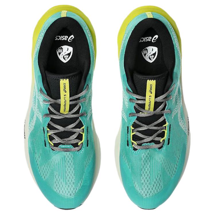 Asics NOVABLAST 5 Trail Running Shoes Men's Aurora Green 1011C217-300