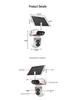 AOV Outdoor Dual-Lens Solar 4G Camera with 24h Monitoring, HD Night Vision, No Power/Network Needed