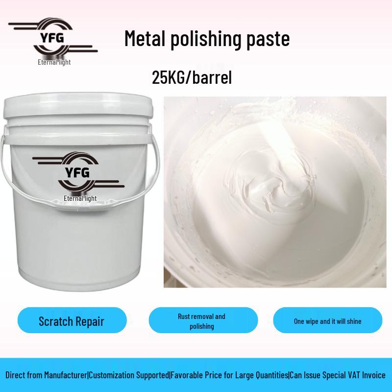Metal Surface Deoxidizing & Polishing Paste: Restores and brightens various metals with one wipe.