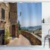Passaggio Segreto alla Scuola di Magia Tenda da Doccia Muro di Mattoni Decorazione Bagno Tessuto Poliestere Impermeabile Set Tende da Bagno