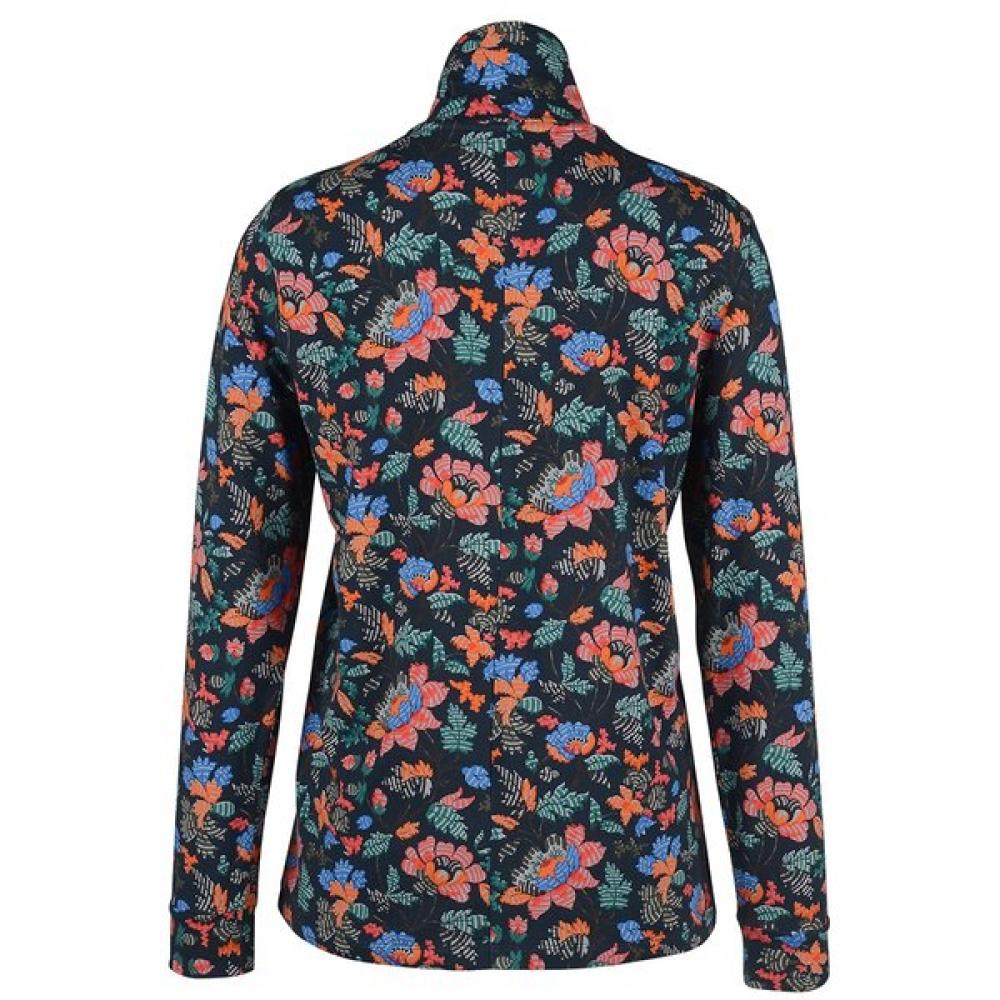 Oilily Pattern Mock Neck Tee Ow9f2ts016