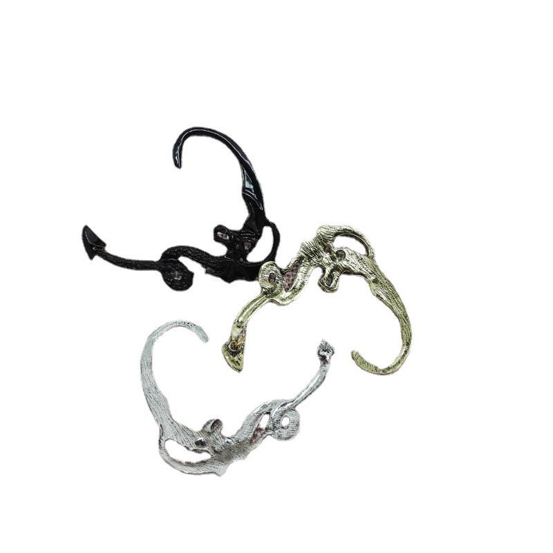 Retro Gothic Style Dragon Ear Cuff Earrings