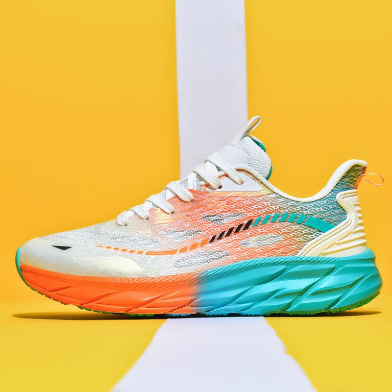 2025 arch support couple sports and leisure shoes large size men's shoes correction foot eversion inner eight soft sole men's and women's shoes