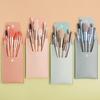 Portable 8-Piece Mini Makeup Brush Set: Concealer, Foundation, and Powder Brushes