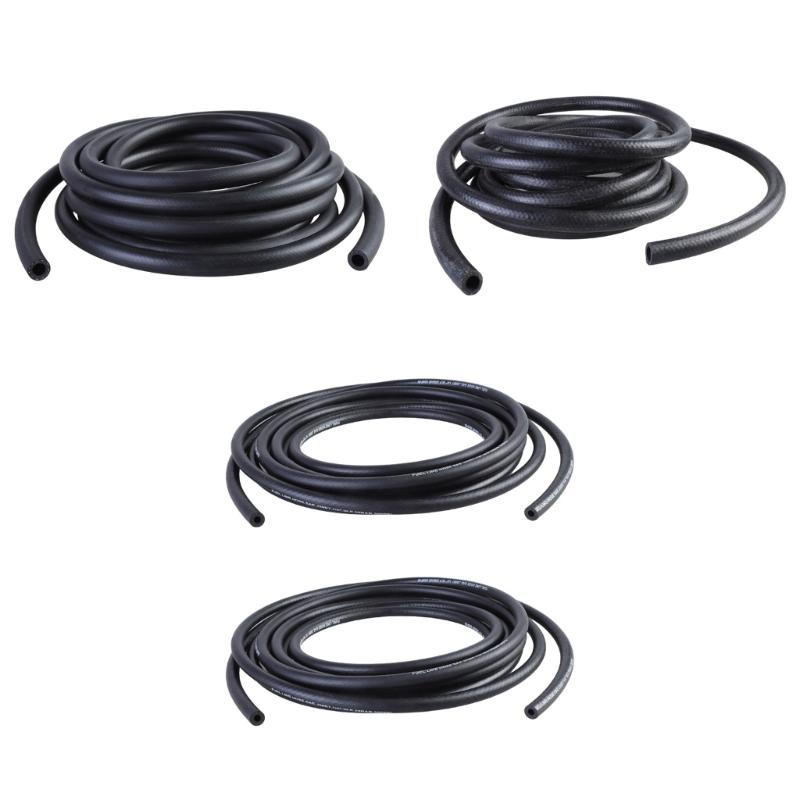 Flexible 20ft NBR Rubber Fuels Hose Motorcycle Fuels System Hose Simple Installs for Automotive & Industrial Application