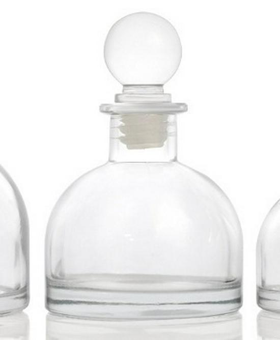 150ml Transparent Mini Glass Bottle for Liquor, Cold Brew Coffee, Fruit Wine, and Dispensing, with Sealed Two Ounce Capacity