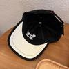 Vintage Letter Embroidered Cotton Baseball Cap For Women And Men