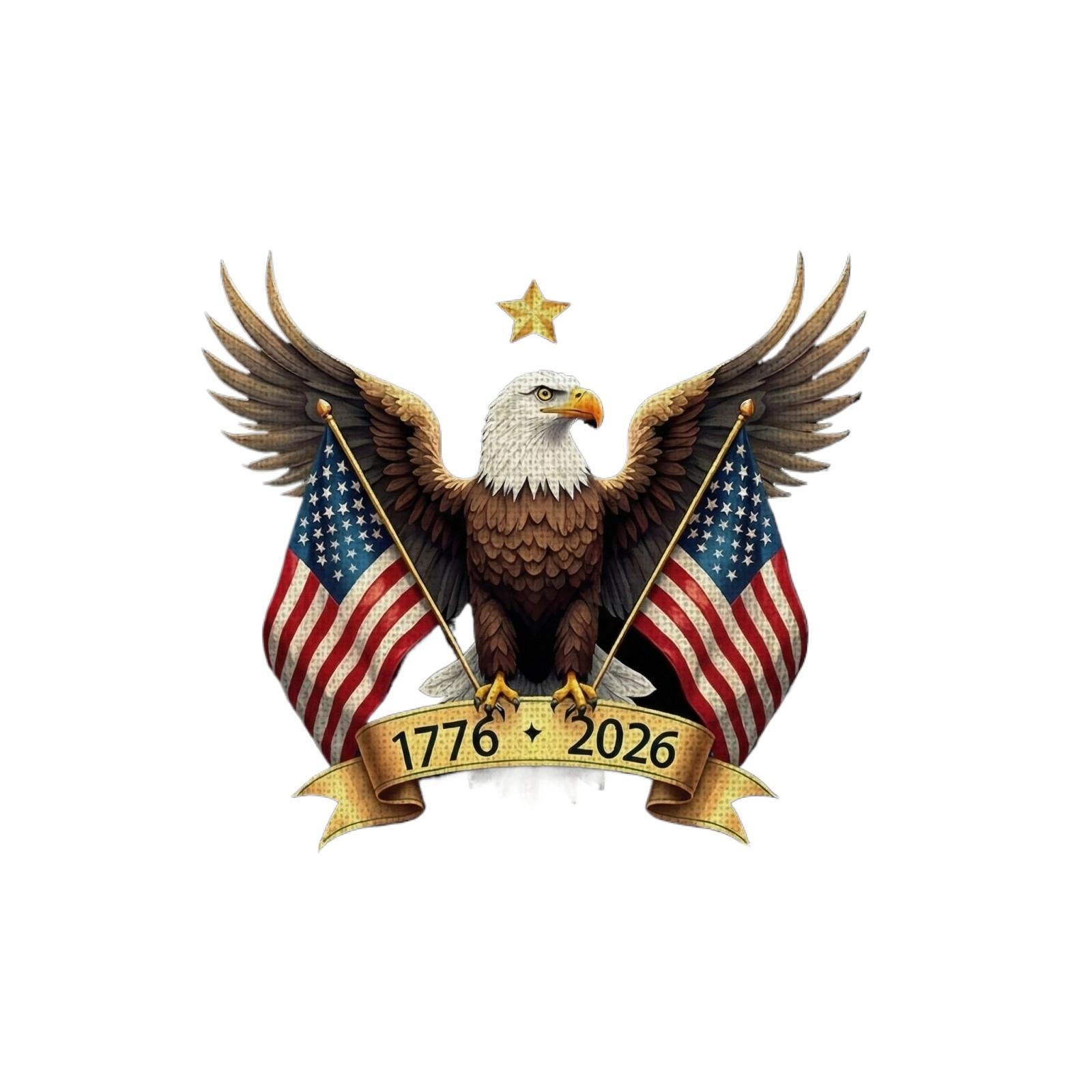 

Decorative Garden Flag For The 0th Anniversary Of The United States One Size чёрный
