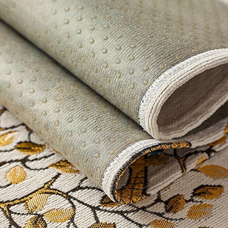 Chenille Sofa Cushion Light Luxury Modern High-End Four Seasons Universal Non-Slip Sofa Cover Towel Simple Cushion Cover Towel