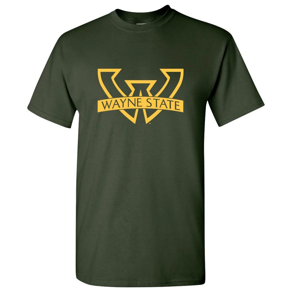 Wayne State Warriors Primary Logo Licensed Unisex T-Shirt
