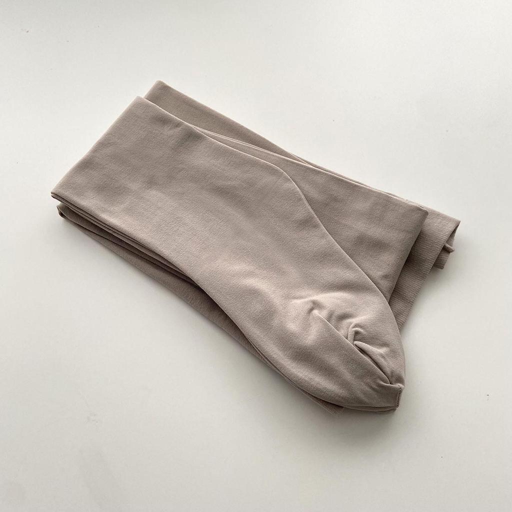 80D Women's Velvet Pantyhose with Heel, Anti-Snag, Japanese Style, Spring/Autumn, Micro-Compression, Slimming Base Layer