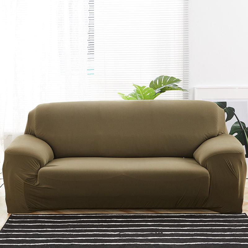 Elastic Plain Solid Sofa Cover Stretch Tight Wrap All-Inclusive Sofa Cover For Living Room Funda Sofa Couch Cover Armchair Cover